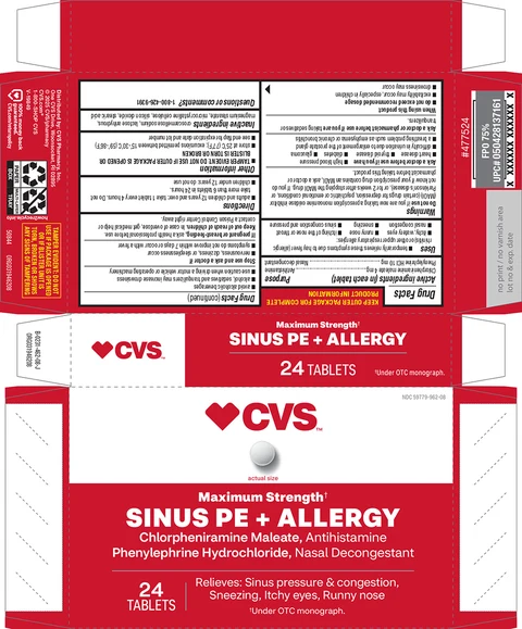 Sinus PE plus AllergyMaximum Strength 포장