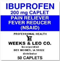 Ibuprofen 포장