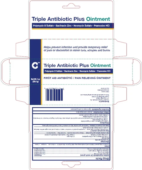 Triple Antibiotic Plus packaging