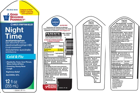 good neighbor pharmacy night timecold and flu packaging