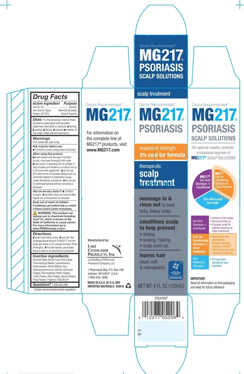 MG217 PsoriasisTherapeutic Scalp Treatment 포장