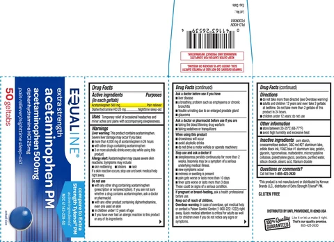 Acetaminophen PMExtra Strength 포장
