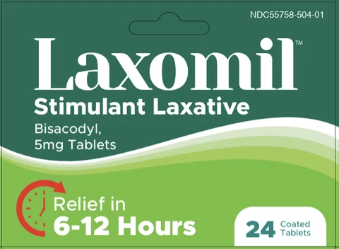 Laxomil packaging