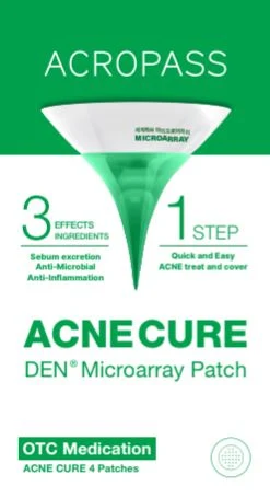 ACROPASS ACNE CURE 포장
