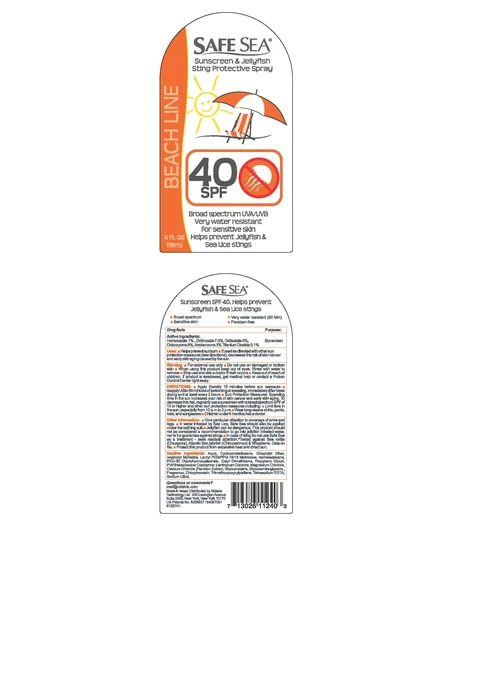 Safe Sea SPF 40 포장