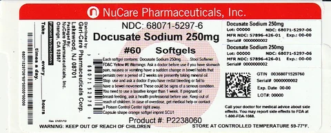Stool Softener packaging