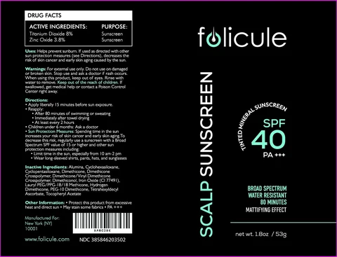 SCALP SUNSCREEN 포장