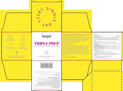 Triple Prep SPF 40 packaging