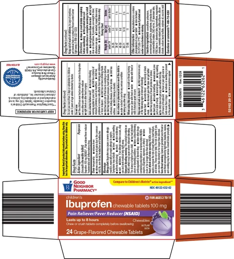 good neighbor pharmacy childrens ibuprofen packaging