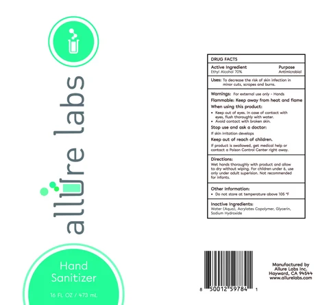 Hand Sanitizer packaging