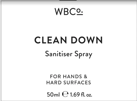 Hand Sanitiser packaging