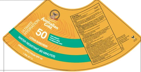 Australian GoldBroad Spectrum SPF 50 포장