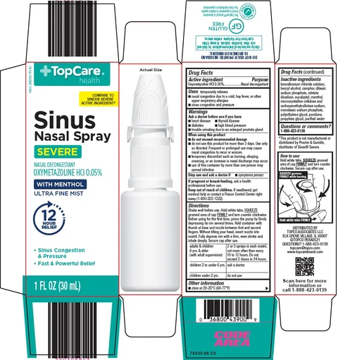 topcare sinus nasal 포장
