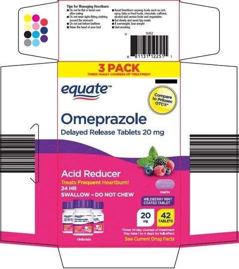 equate omeprazole packaging