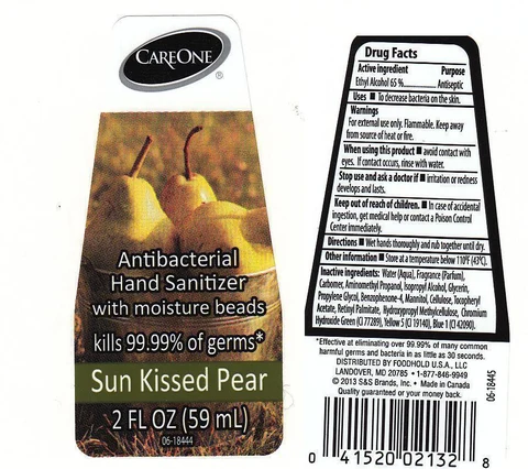 CARE ONESUN KISSED PEAR packaging