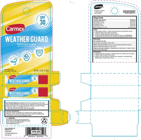 Carmex Weather Guard Moisturizing Lip Balm SPF 30 포장