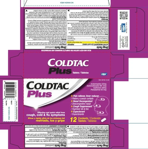 COLDTAC Plus packaging