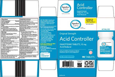 signature care acid controller 포장