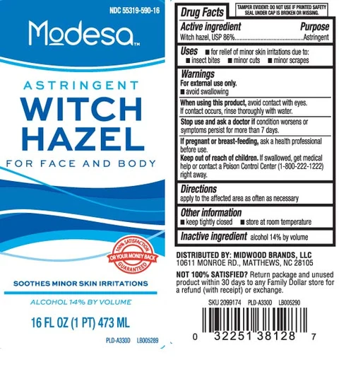 Witch Hazel packaging