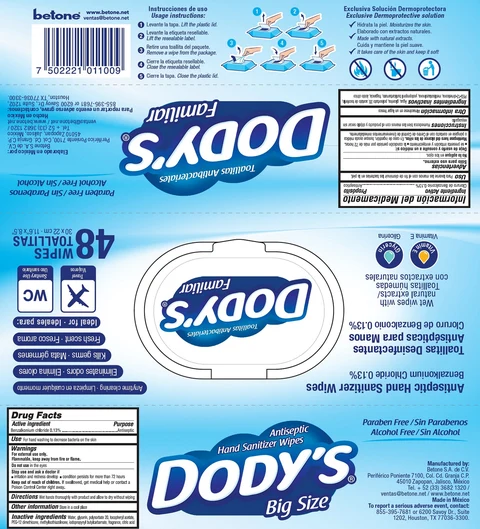 DODYS 포장