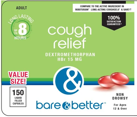 COUGH RELIEF15 MG packaging