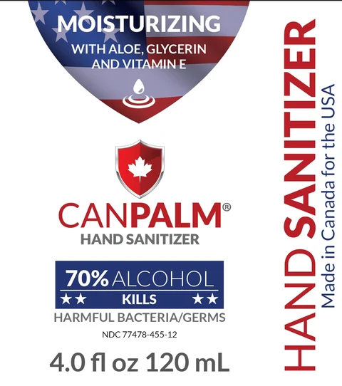 Hand Sanitizer packaging