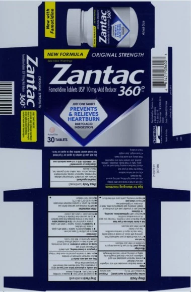 Zantac 360 포장
