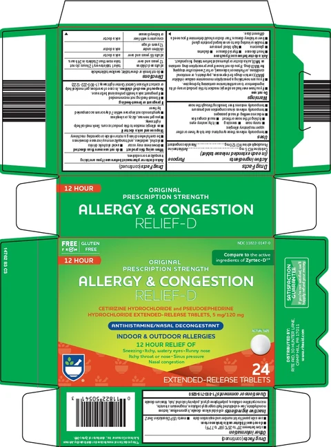 allergy and congestion relief d packaging