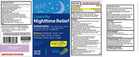 24-7 Life BY 7-ELEVEN Nighttime Cold and Flu 포장
