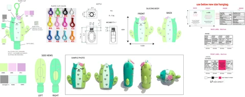 Justice Cucumber And Melon Scented Anti-bacterial Hand Sanitizer 포장