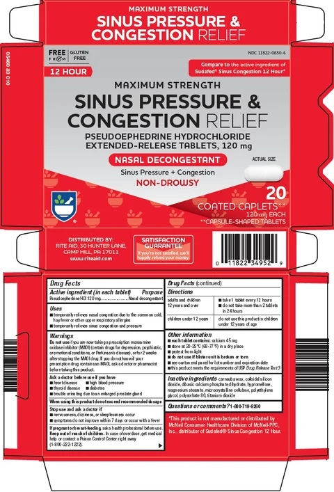 sinus pressure and congestion reliefmaximum strength 포장
