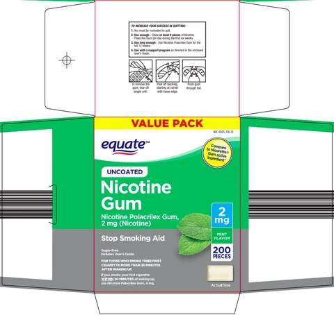 equate nicotine packaging