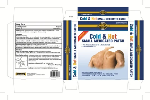 Cold and Hot Medicated Pain Relief Small 포장