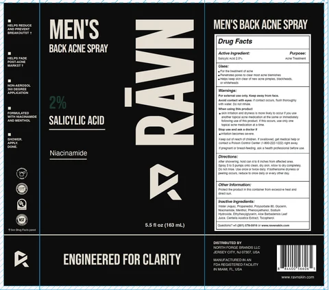 RAVN Mens Back Acne 포장