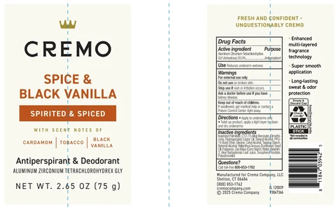 Cremo Company 포장