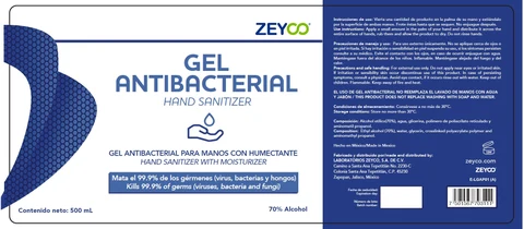 Antibacterial Hand Sanitizer 포장