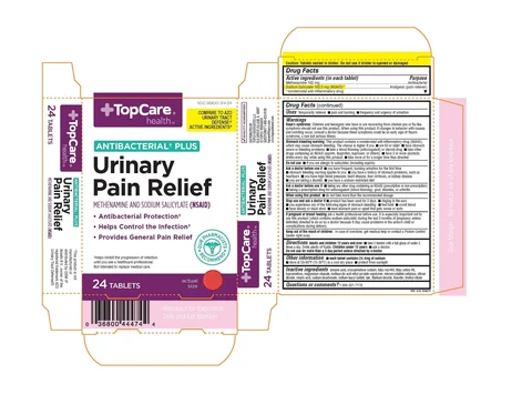 TopCare Antibacterial Plus Urinary Pain Relief packaging