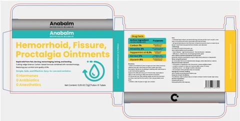 Hemorrhoid, Fissure, Proctalgia Ointments 포장