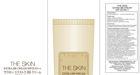 THE SKIN EXTRA BBSPF20 PA 포장