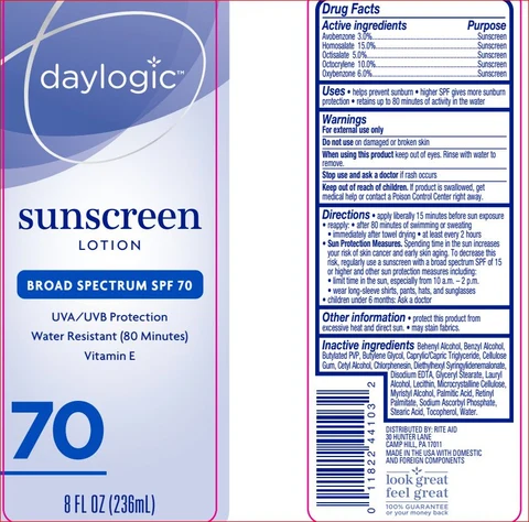 Sunscreen SPF 70 포장