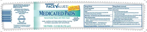 Harmon Face Values Medicated packaging