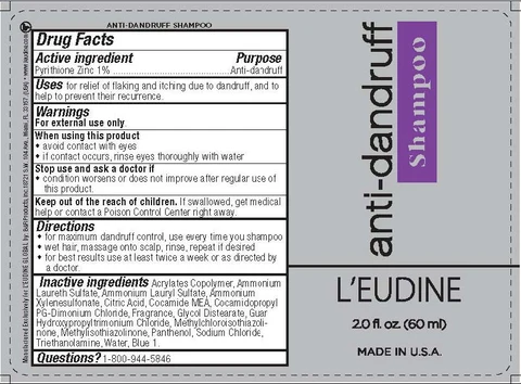 LEudine Anti-dandruff packaging