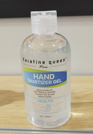 Hand Sanitizer packaging