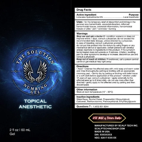 THE SOLUTION NUMBING 포장