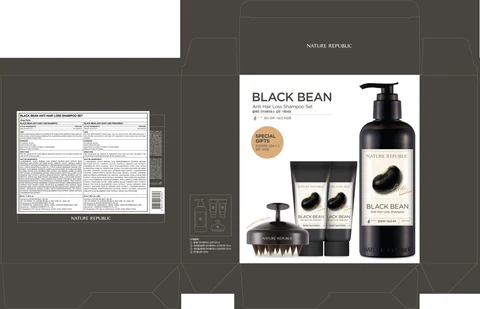 BLACK BEAN ANTI HAIR LOSS SHAM POO SET 포장