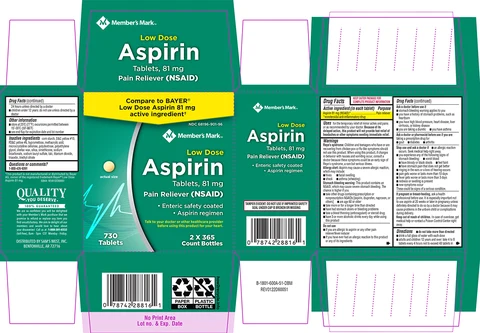 AspirinLow Dose 포장