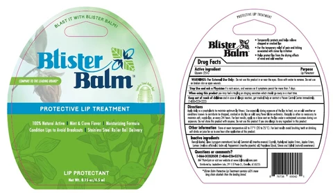 Blister BalmProtective Lip Treatment 포장