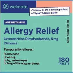 ALLERGY RELIEF 포장