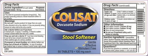 Colistat 포장
