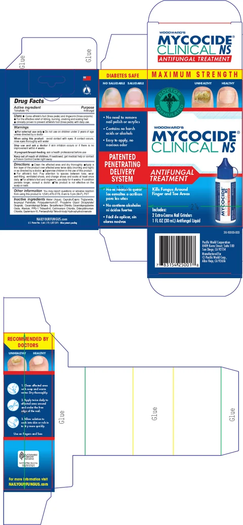 Woodwards Mycocide Clinical NS packaging
